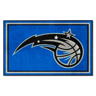 Fan Mats  LLC Orlando Magic 4x6 Rug Blue