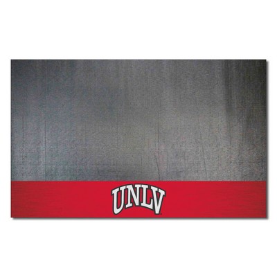 Fan Mats  LLC UNLV Rebels Grill Mat Black