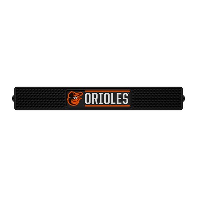 Fan Mats  LLC Baltimore Orioles Drink Mat Black