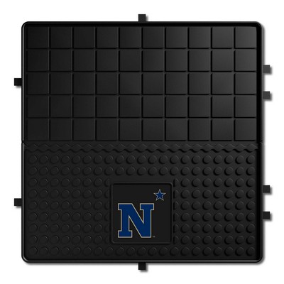 Fan Mats  LLC Naval Academy Midshipmen Heavy Duty Vinyl Cargo Mat Black