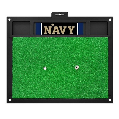 Fan Mats  LLC Naval Academy Midshipmen Golf Hitting Mat Navy