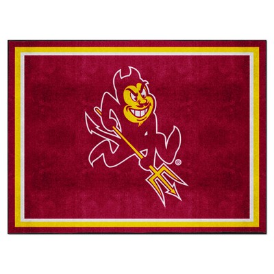 Fan Mats  LLC Arizona State Sun Devils 8x10 Rug Maroon