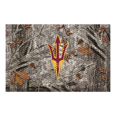 Fan Mats  LLC Arizona State Sun Devils Scraper Mat Camo