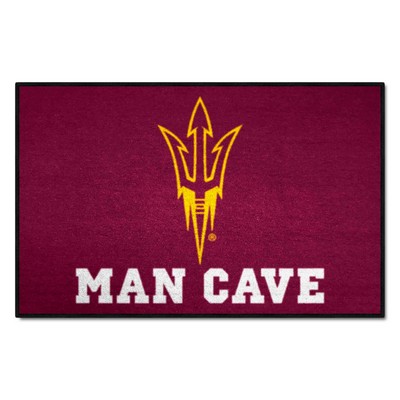 Fan Mats  LLC Arizona State Sun Devils Starter Mat Man Cave Maroon