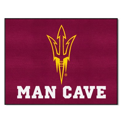 Fan Mats  LLC Arizona State Sun Devils All-Star Mat Man Cave Maroon