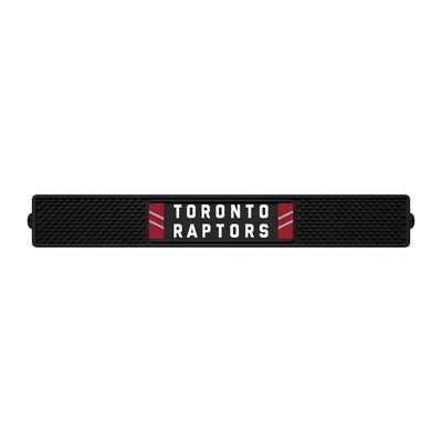 Fan Mats  LLC Toronto Raptors Drink Mat Black