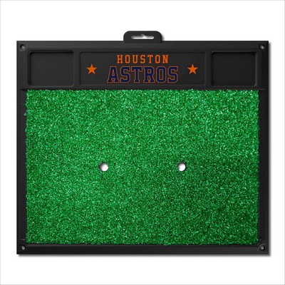 Fan Mats  LLC Houston Astros Golf Hitting Mat Navy