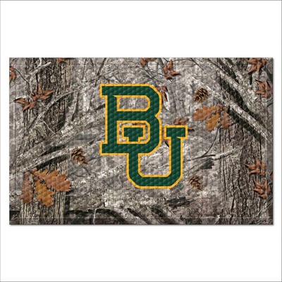 Fan Mats  LLC Baylor Bears Camo Scraper Mat Camo