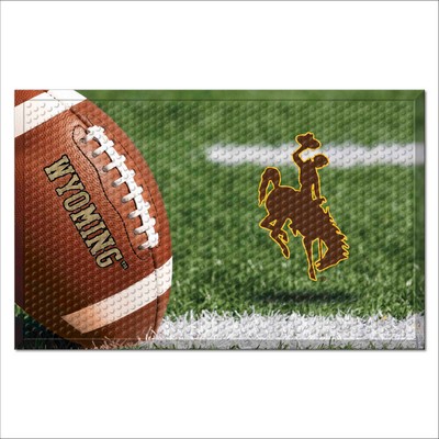 Fan Mats  LLC Wyoming Cowboys Scraper Mat Photo