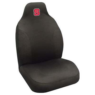 Fan Mats  LLC NC State Wolfpack Seat Cover Black