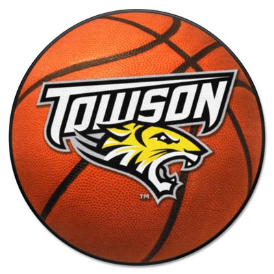 Fan Mats  LLC Towson Tigers Basketball Mat Orange