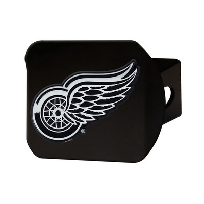 Fan Mats  LLC Detroit Red Wings Hitch Cover Black Red