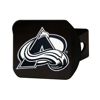 Fan Mats  LLC Colorado Avalanche Hitch Cover Black Burgandy