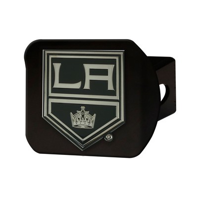 Fan Mats  LLC Los Angeles Kings Hitch Cover Black Chrome