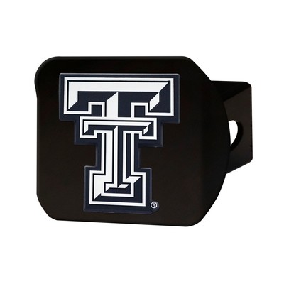 Fan Mats  LLC Texas Tech Red Raiders Hitch Cover Black Red