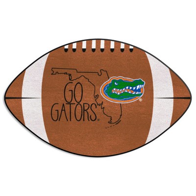 Fan Mats  LLC Florida Gators Football Mat Southern Style Brown