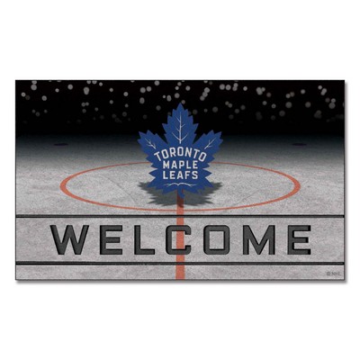 Fan Mats  LLC Toronto Maple Leafs Crumb Rubber Door Mat Royal