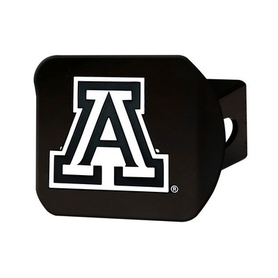 Fan Mats  LLC Arizona Wildcats Hitch Cover Black Red