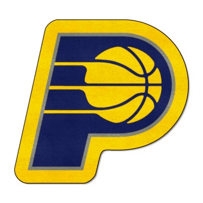 Fan Mats  LLC Indiana Pacers Mascot Mat Blue