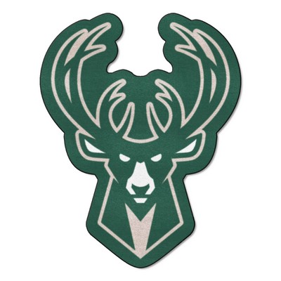 Fan Mats  LLC Milwaukee Bucks Mascot Mat Green