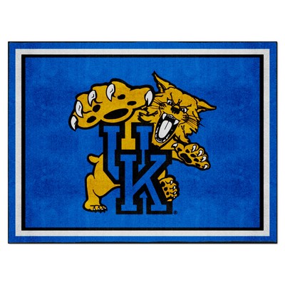 Fan Mats  LLC Kentucky Wildcats 8x10 Rug Blue