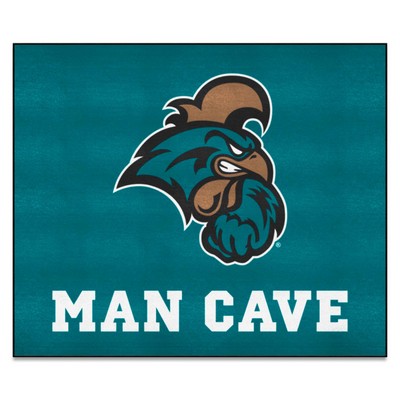 Fan Mats  LLC Coastal Carolina Chanticleers Tailgater Mat Man Cave Teal