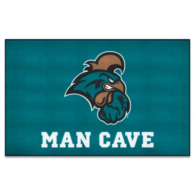 Fan Mats  LLC Coastal Carolina Chanticleers Ulti-Mat Man Cave Teal