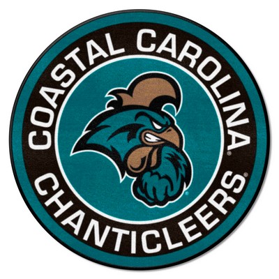 Fan Mats  LLC Coastal Carolina Chanticleers Roundel Mat Teal