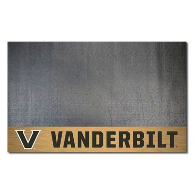 Fan Mats  LLC Vanderbilt Commodores Grill Mat Black