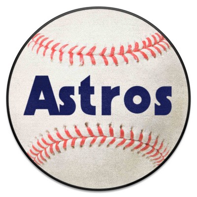 Fan Mats  LLC Houston Astros Baseball Mat Retro White