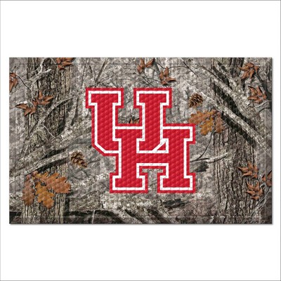 Fan Mats  LLC Houston Cougars Camo Scraper Mat Camo