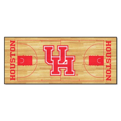 Fan Mats  LLC Houston Cougars NCAA Basketball Runner Orange