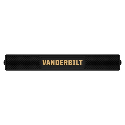 Fan Mats  LLC Vanderbilt Commodores Drink Mat Black