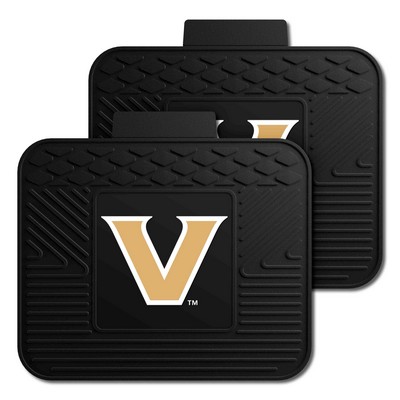 Fan Mats  LLC Vanderbilt Commodores 2 Utility Mats Black