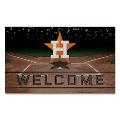 Fan Mats  LLC Houston Astros Crumb Rubber Door Mat Navy