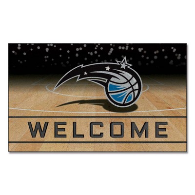 Fan Mats  LLC Orlando Magic Crumb Rubber Door Mat Blue