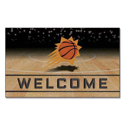 Fan Mats  LLC Phoenix Suns Crumb Rubber Door Mat Orange