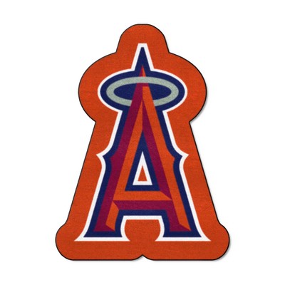 Fan Mats  LLC Los Angeles Angels Mascot Mat Red