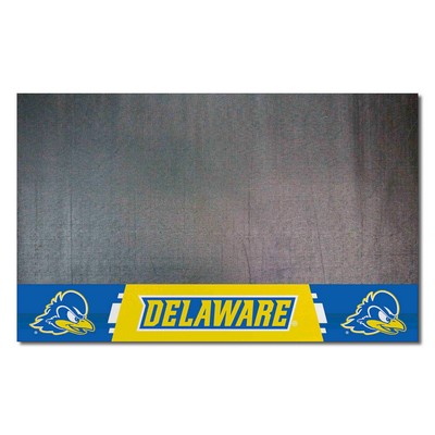 Fan Mats  LLC Delaware Blue Hens Grill Mat Blue