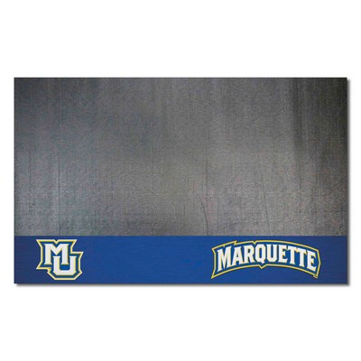 Fan Mats  LLC Marquette Golden Eagles Grill Mat Navy