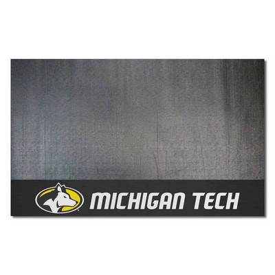 Fan Mats  LLC Michigan Tech Huskies Grill Mat Black