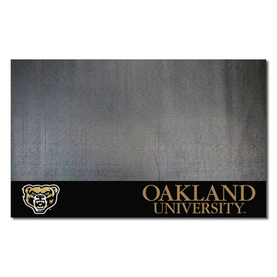 Fan Mats  LLC Oakland Golden Grizzlies Grill Mat Black