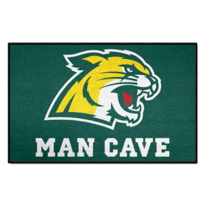 Fan Mats  LLC Northern Michigan Wildcats Starter Mat Man Cave Green