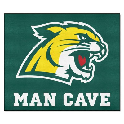 Fan Mats  LLC Northern Michigan Wildcats Tailgater Mat Man Cave Green