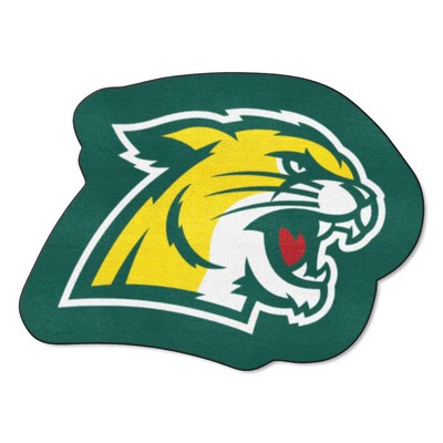 Fan Mats  LLC Northern Michigan Wildcats Mascot Mat Green