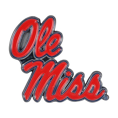 Fan Mats  LLC Ole Miss Rebels Color Emblem Navy