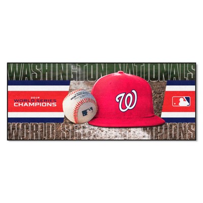 Fan Mats  LLC Washington Nationals Baseball Runner Red