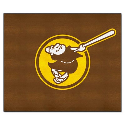 Fan Mats  LLC San Diego Padres Tailgater Mat Brown