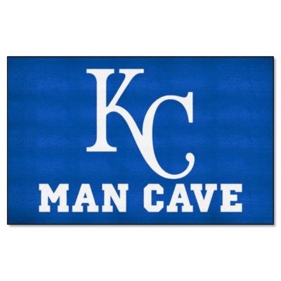 Fan Mats  LLC Kansas City Royals Ulti-Mat Man Cave Blue