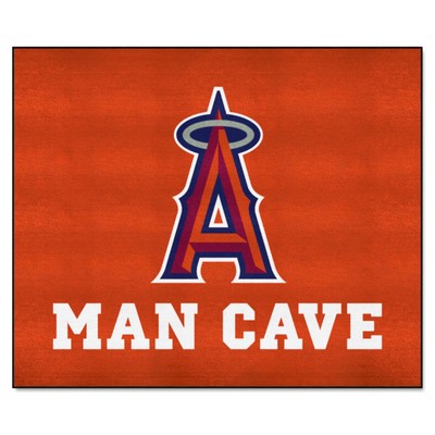 Fan Mats  LLC Los Angeles Angels Tailgater Mat Man Cave Red